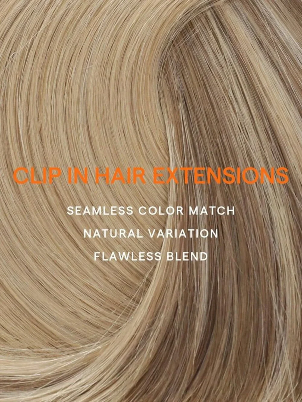 12-Inch Balayage Clip-In Hair Extensions - Golden Brown to Blonde Highlights, 7